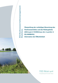 Vorläufige Bewertung des Hochwasserrisikos in der Flussgebietseinheit Weser